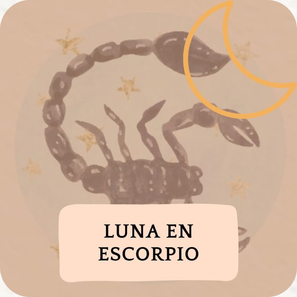 Luna en Escorpio