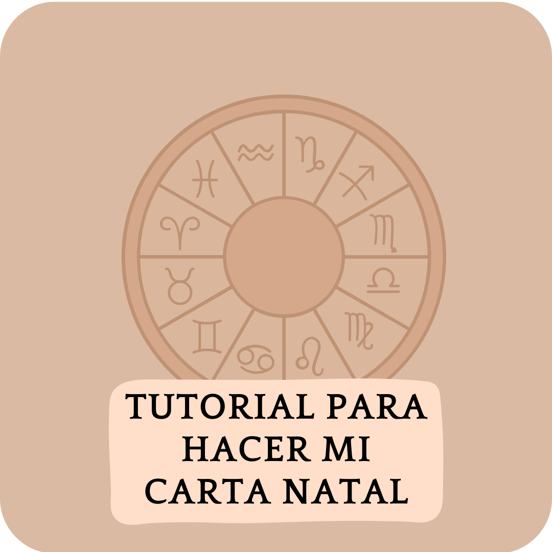 Tutorial para hacer mi carta natal