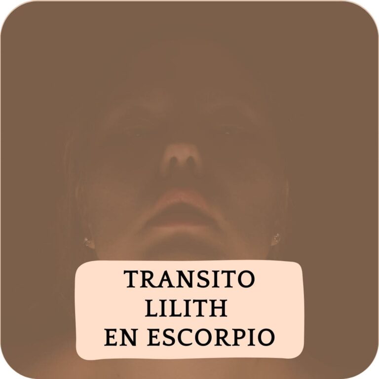 Lilith ingresa al signo de Escorpio
