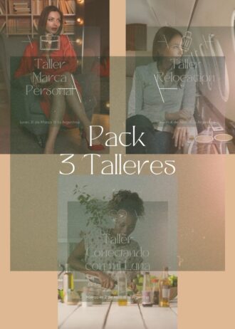 Pack 3 talleres Abril