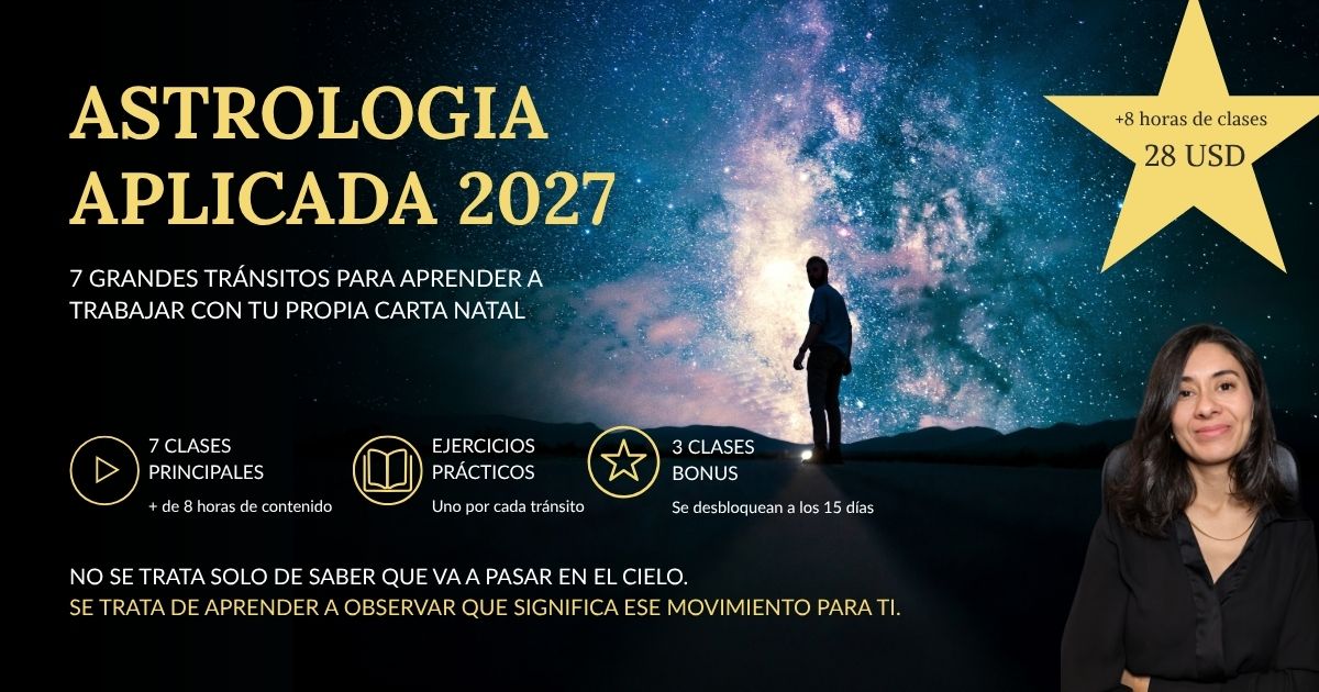 Los 7 transitos del 2027 para aprender a trabajar con tu carta natal